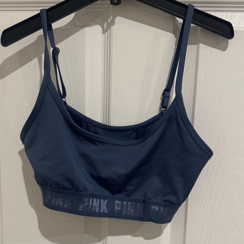 PINK Blue bralette